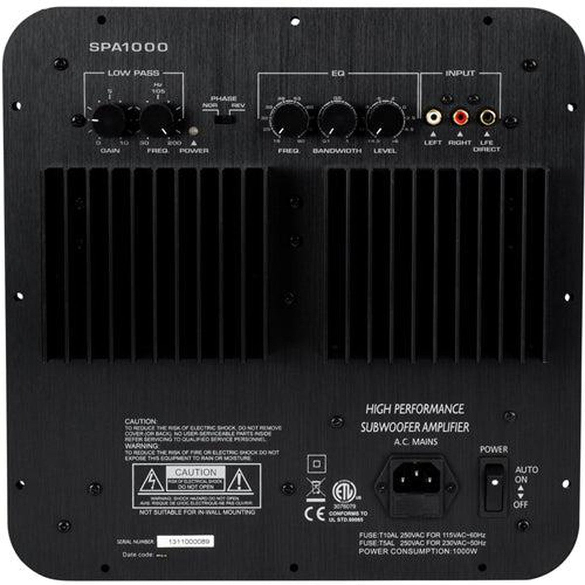 Dayton Audio-SPA1000-1-Channel Amplifier-Masori.de