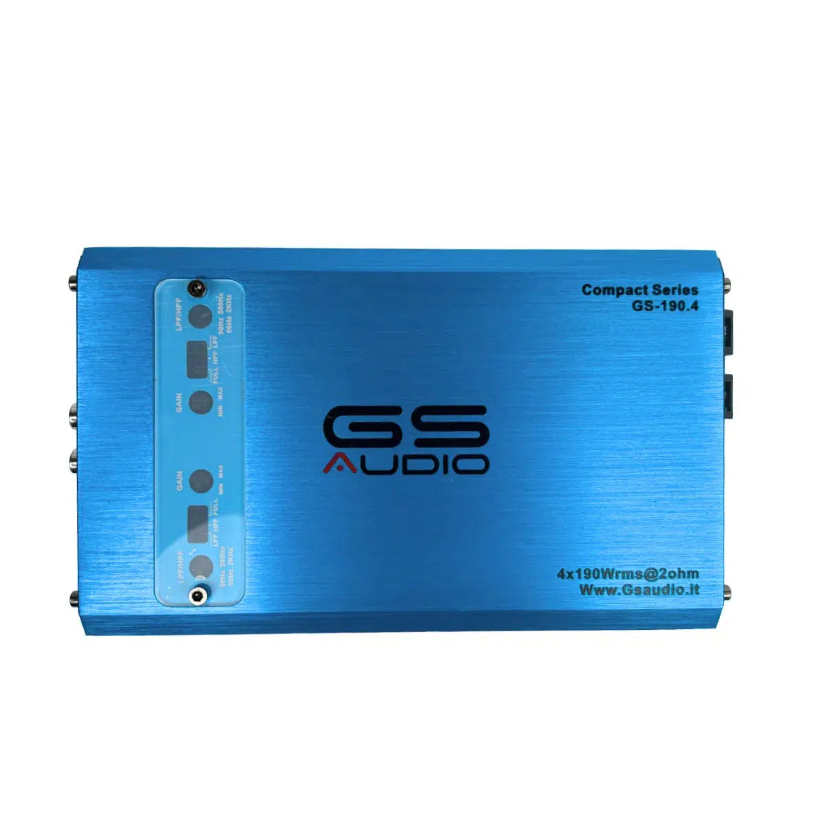 GS Audio-CompactT SQ GS-190.4CMP-4-Channel Amplifier-Masori.de