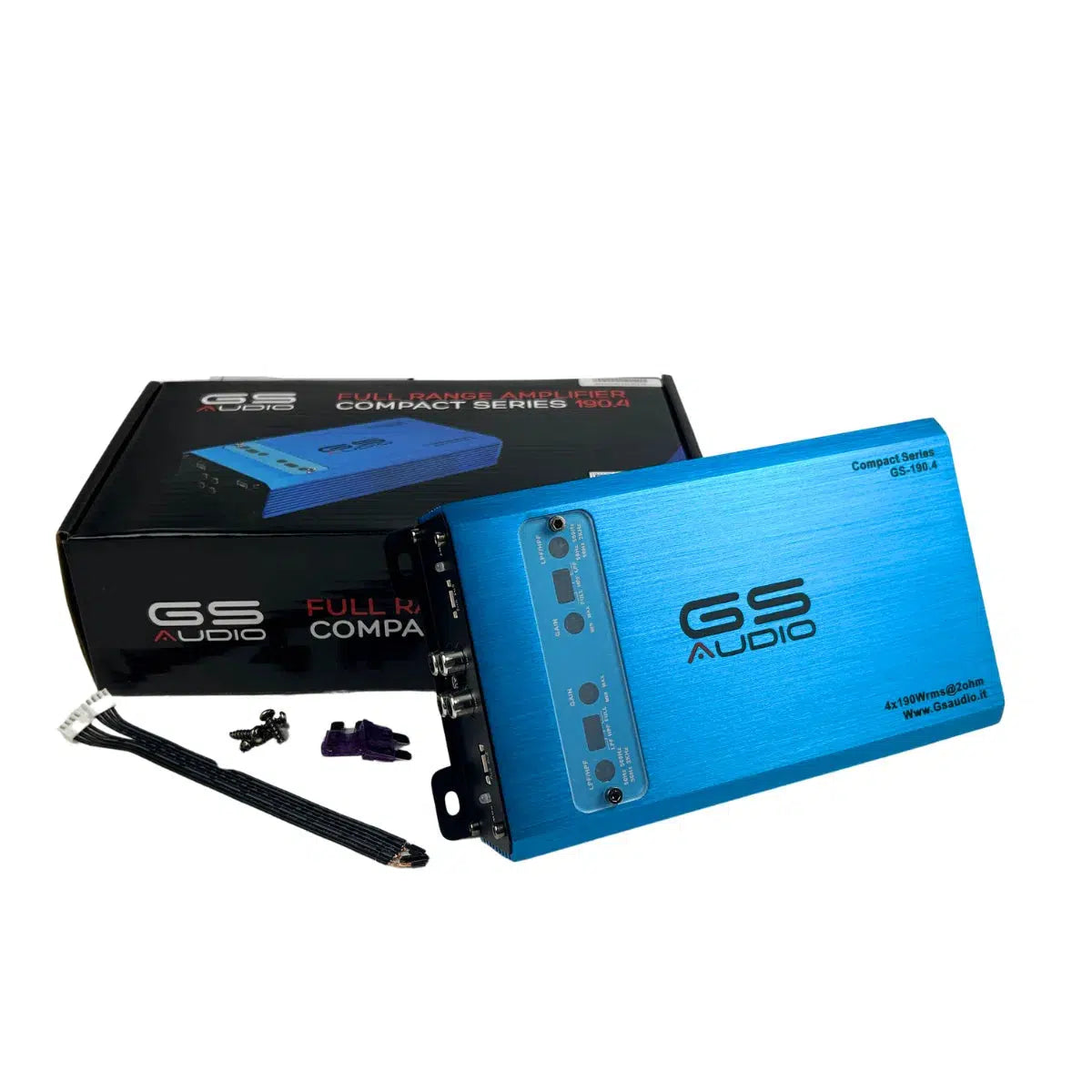 GS Audio-CompactT SQ GS-190.4CMP-4-Channel Amplifier-Masori.de