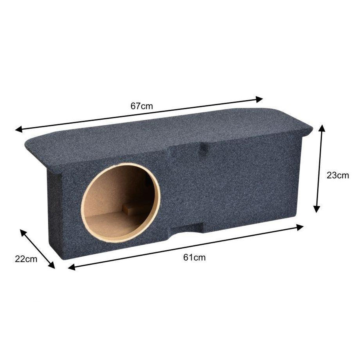 Masori-FBvw28 VW ID.4-8" (20cm) cabinet subwoofer-Masori.de