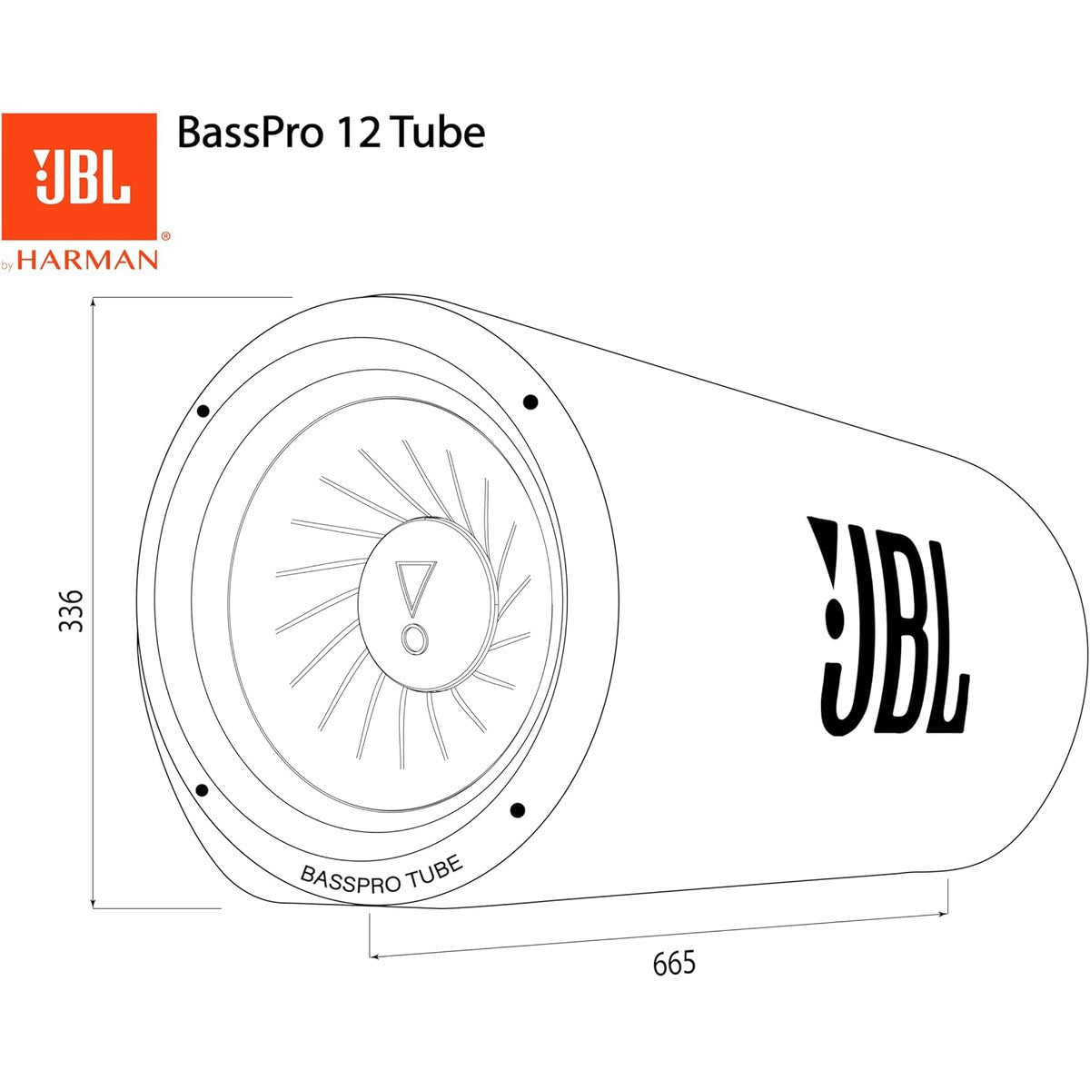 JBL-Bass Pro BP12T-12" (30cm) Active Subwoofer-Masori.de