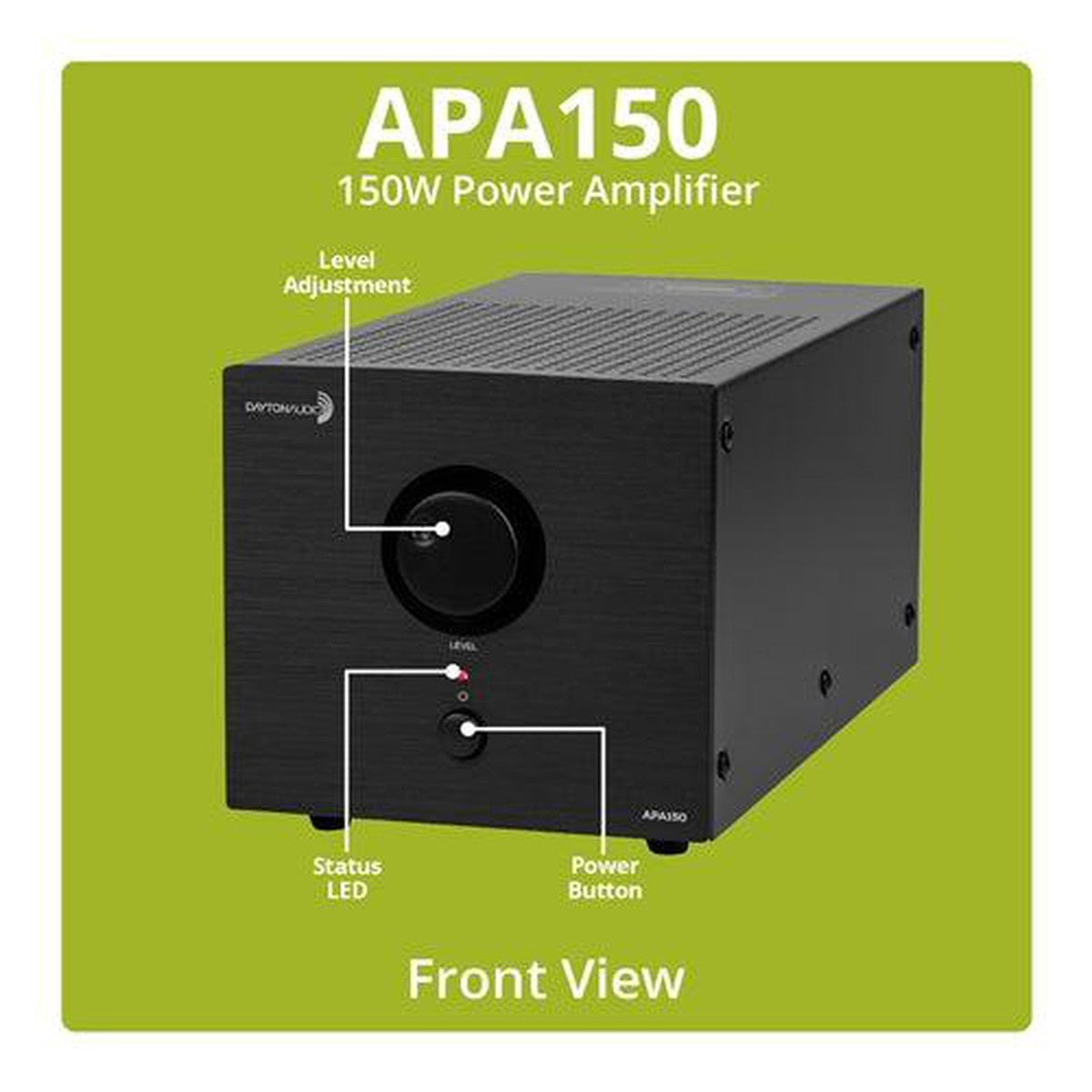 Dayton Audio-APA150-1-Channel Amplifier-Masori.de