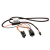 ACV-Y-cable cigarette lighter Inbay® 5W/10W 80cm-Y-Adapter-Masori.de