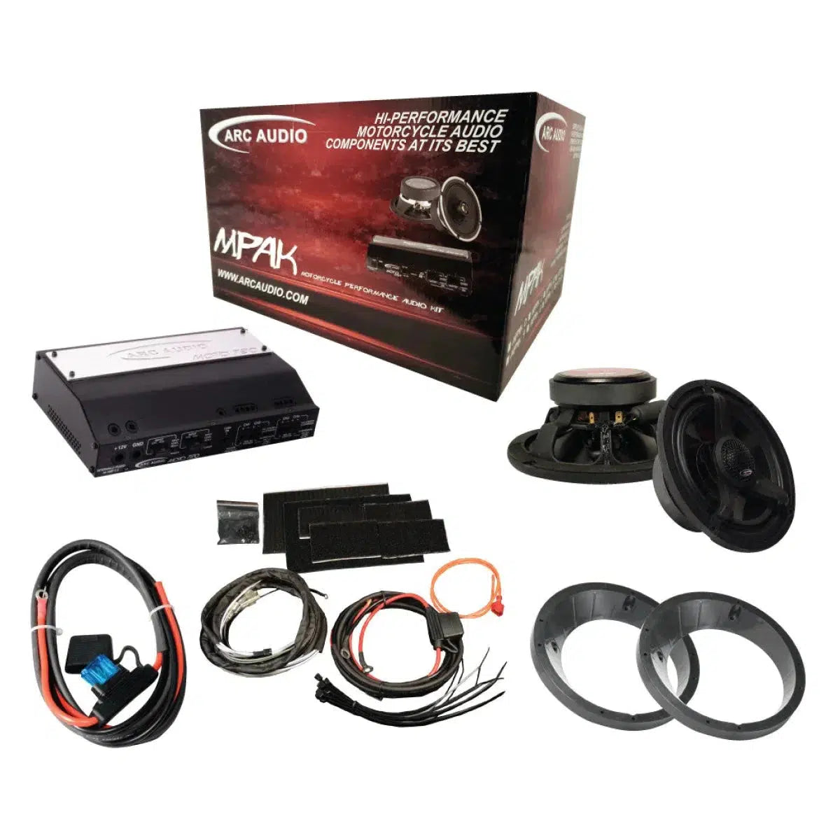 ARC Audio-Moto MPAK13-CX-Harley-Davidson complete motorcycle set-Masori.de