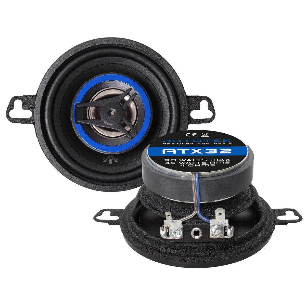 Autotek-ATX32-3" (8cm) coaxial loudspeaker-Masori.de