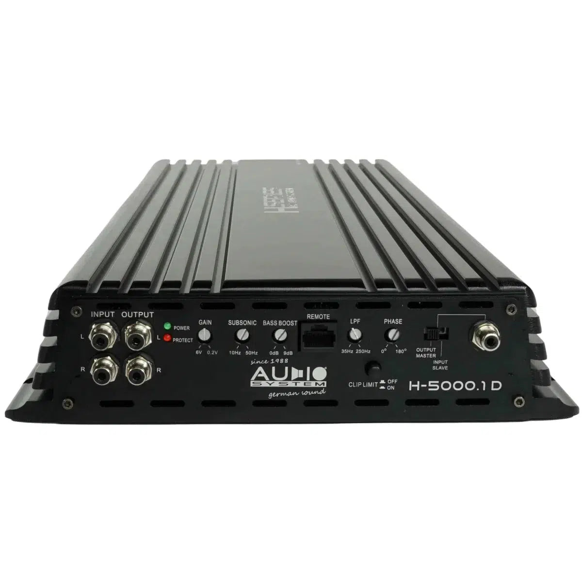 Audio System-Helon H-5000.1 D-1 channel amplifier-Masori.de