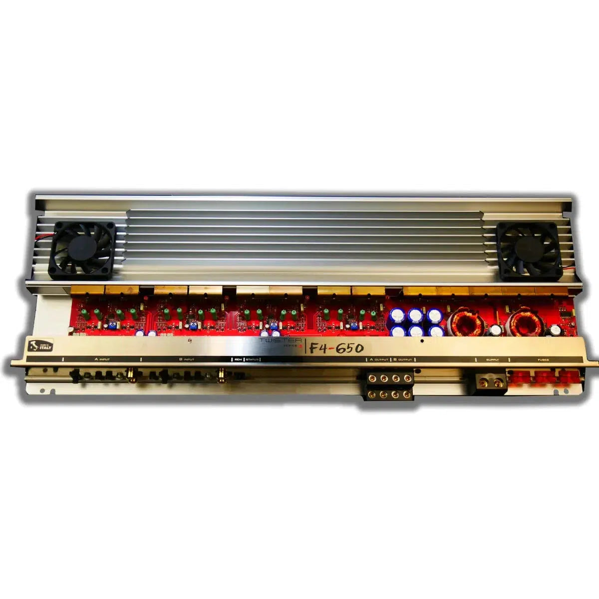 Audio System Italy-Twister F4-650-4-Channel Amplifier-Masori.de