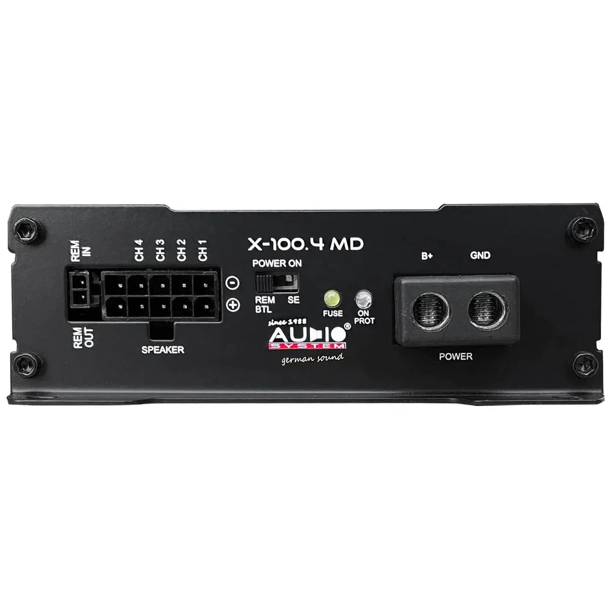 Audio System-X-100.4 MD-4-Channel Amplifier-Masori.de