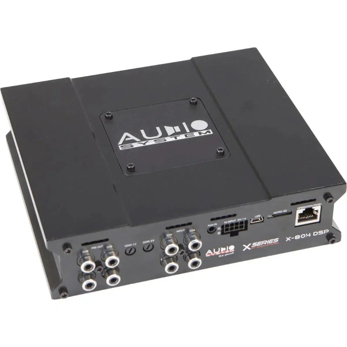 Audio System-X-80.4 DSP-4-Channel DSP Amplifier-Masori.de