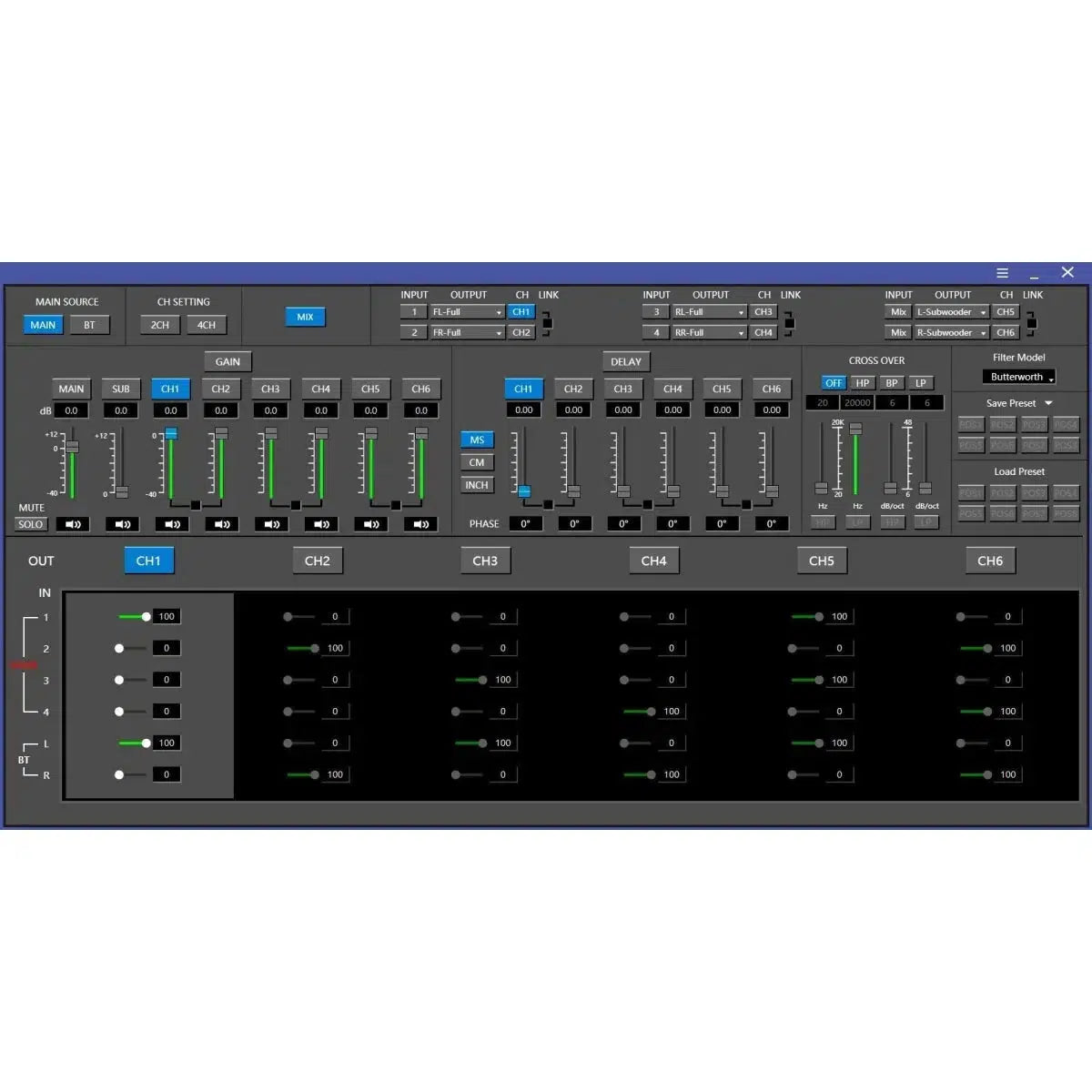 Awave-DSPA6-4-channel DSP-Masori.de