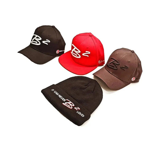 B2 Audio-B2CAP Red Snapback-Cap-Masori.de