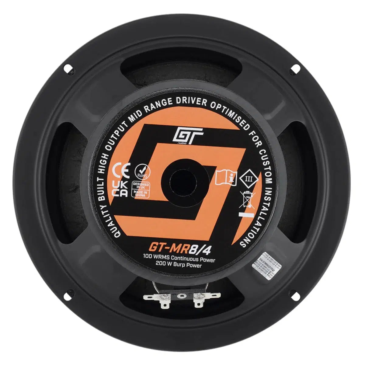 Bassface-GT Audio GT-MR8/4-8" (20cm) bass-midrange driver-Masori.de