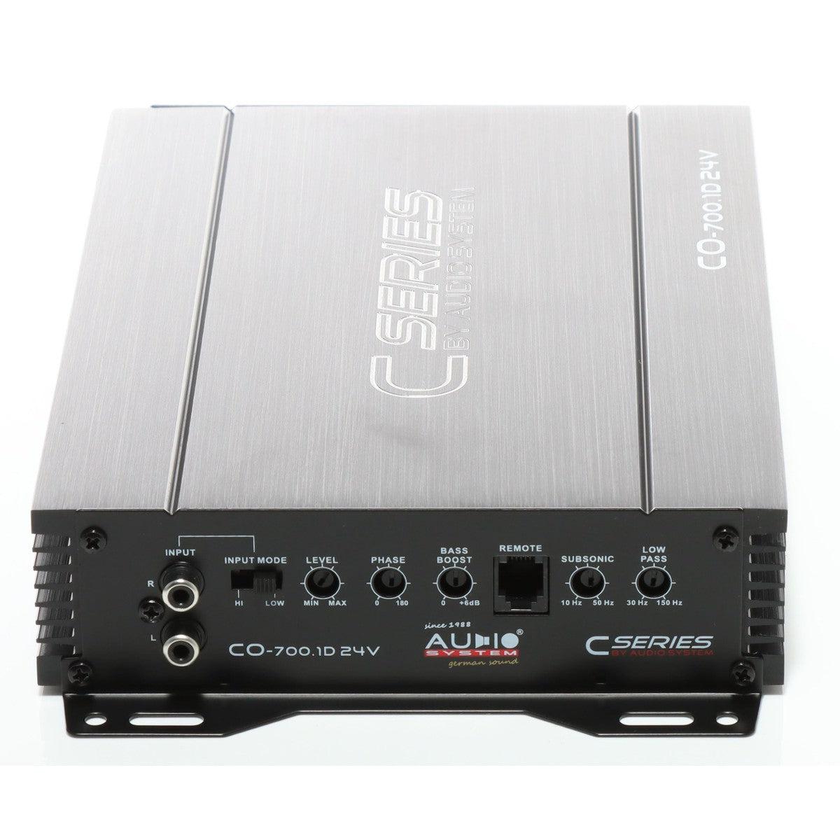 Audio System Italy-CO-700.1 D 24V-1-Channel Amplifier-Masori.de