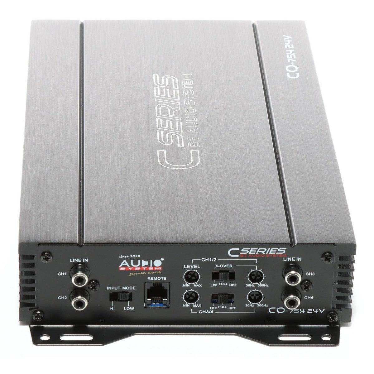 Audio System Italy-CO-75.4 24V-4-Channel Amplifier-Masori.de