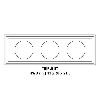 DD Audio-LE-508.3-8" (20cm) cabinet subwoofer-Masori.de