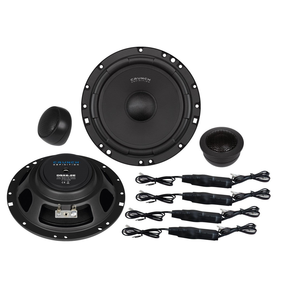 Crunch-DSX6.2E-6.5" (16,5cm) Speaker Set-Masori.de