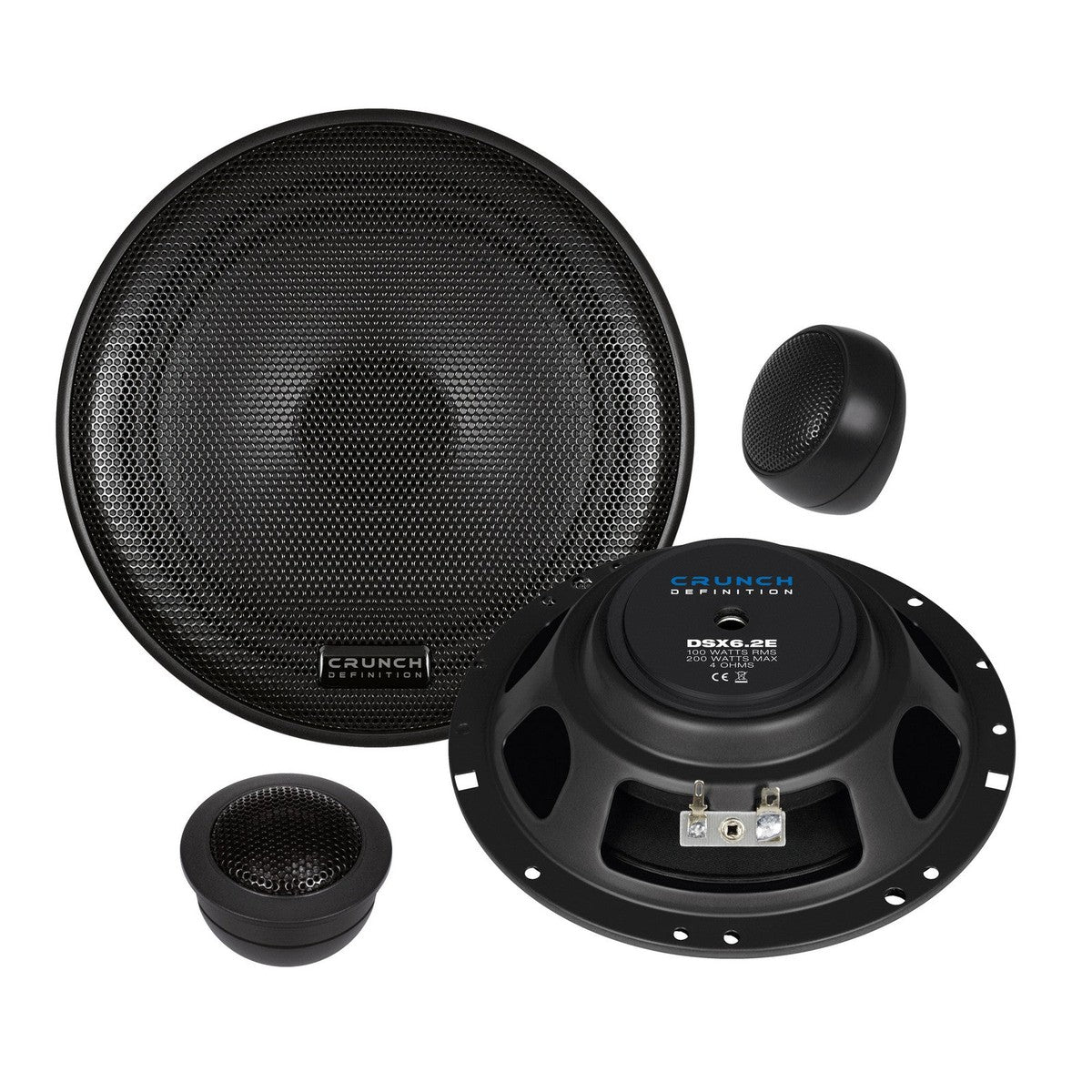 Crunch-DSX6.2E-6.5" (16,5cm) Speaker Set-Masori.de