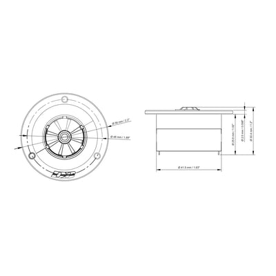 Deaf Bonce-Machete MFT-25-Horn-Tweeter-Masori.de