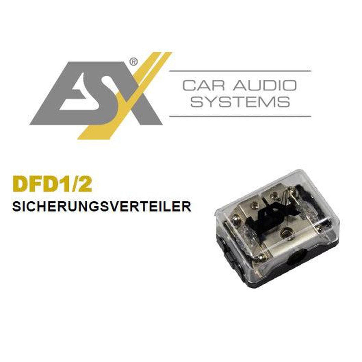 ESX-DFD1/2 fuse distributor-Masori.de