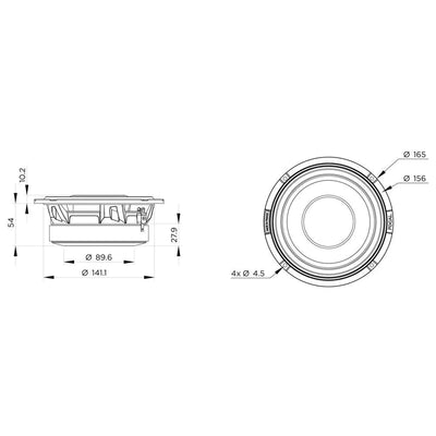 Focal-K2 Power M 6.5KM-6.5" (16,5cm) Subwoofer-Masori.de