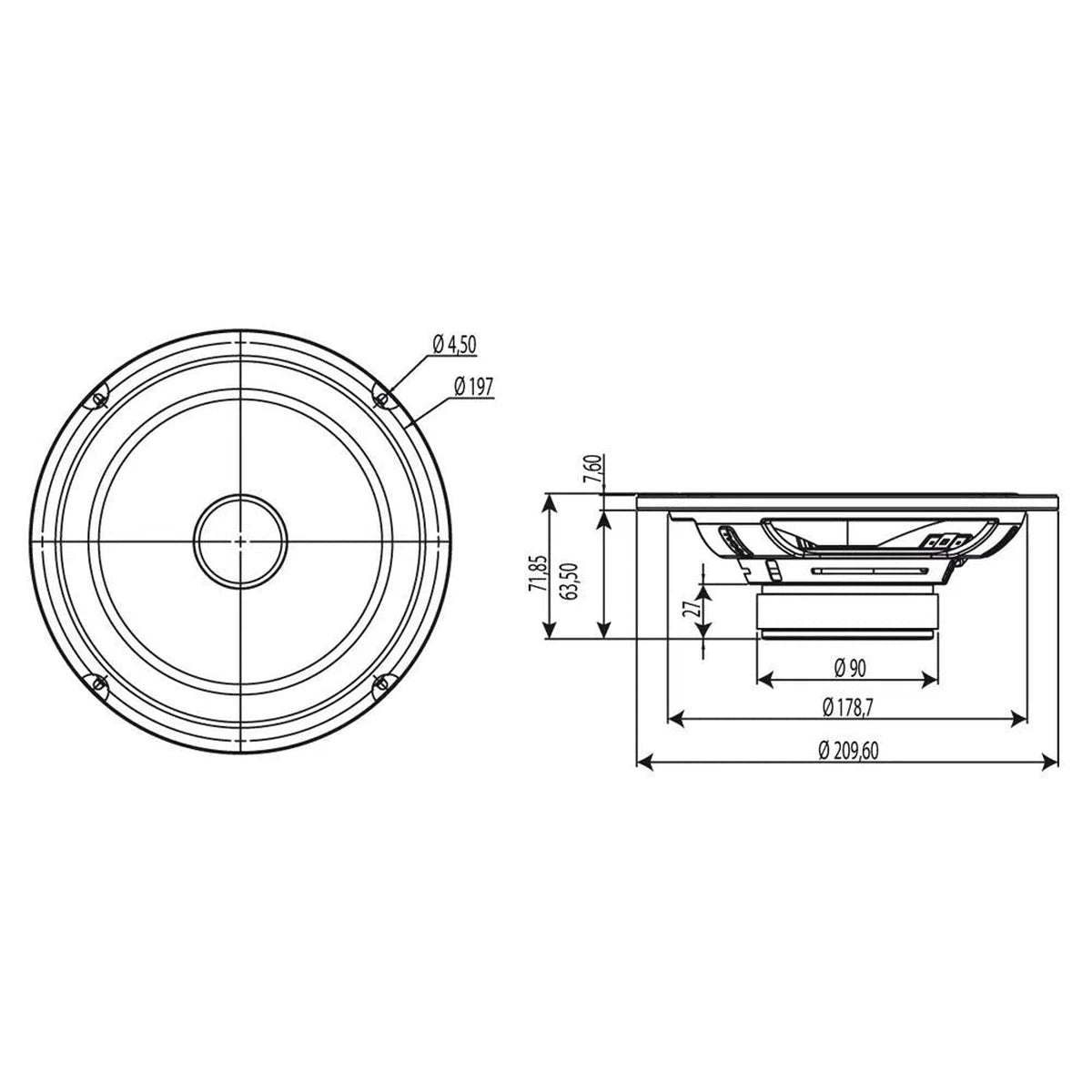 Focal-Universal ISU200-8" (20cm) speaker set-Masori.de