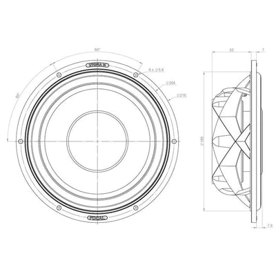 Focal-Utopia M 8WM-8" (20cm) bass-midrange driver-Masori.de