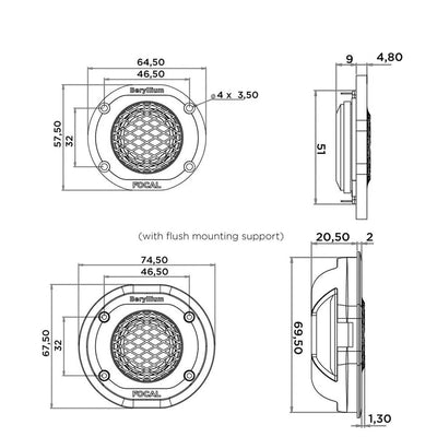 Focal-Utopia M TBM dome tweeter-Masori.de