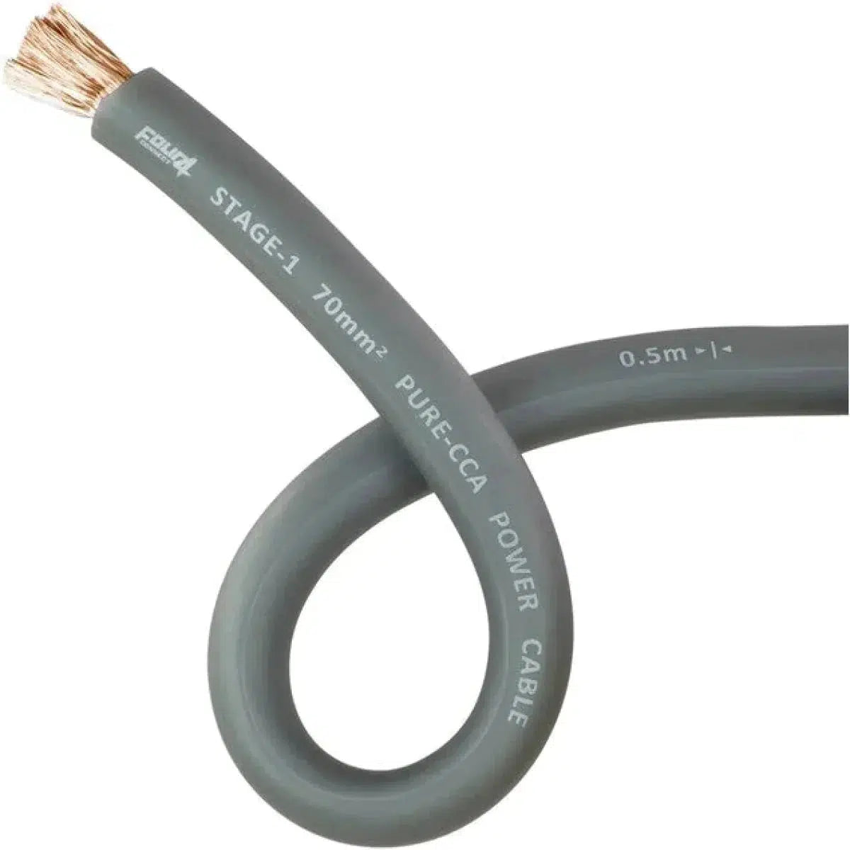 Four Connect-Stage1 70mm² CCA Ultra-Flex 18m-70mm² power cable-Masori.de