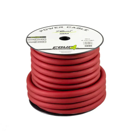 Four Connect-Stage1 70mm² CCA Ultra-Flex 18m-70mm² power cable-Masori.de