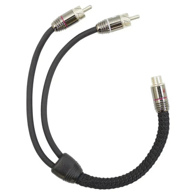 Four Connect-Stage3 0.3m 2-channel Y-splitter Y-cinch cable-Masori.de