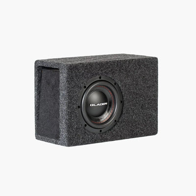 Gladen-RS-X 065 VB-CU-6.5" (16,5cm) Cabinet Subwoofer-Masori.de