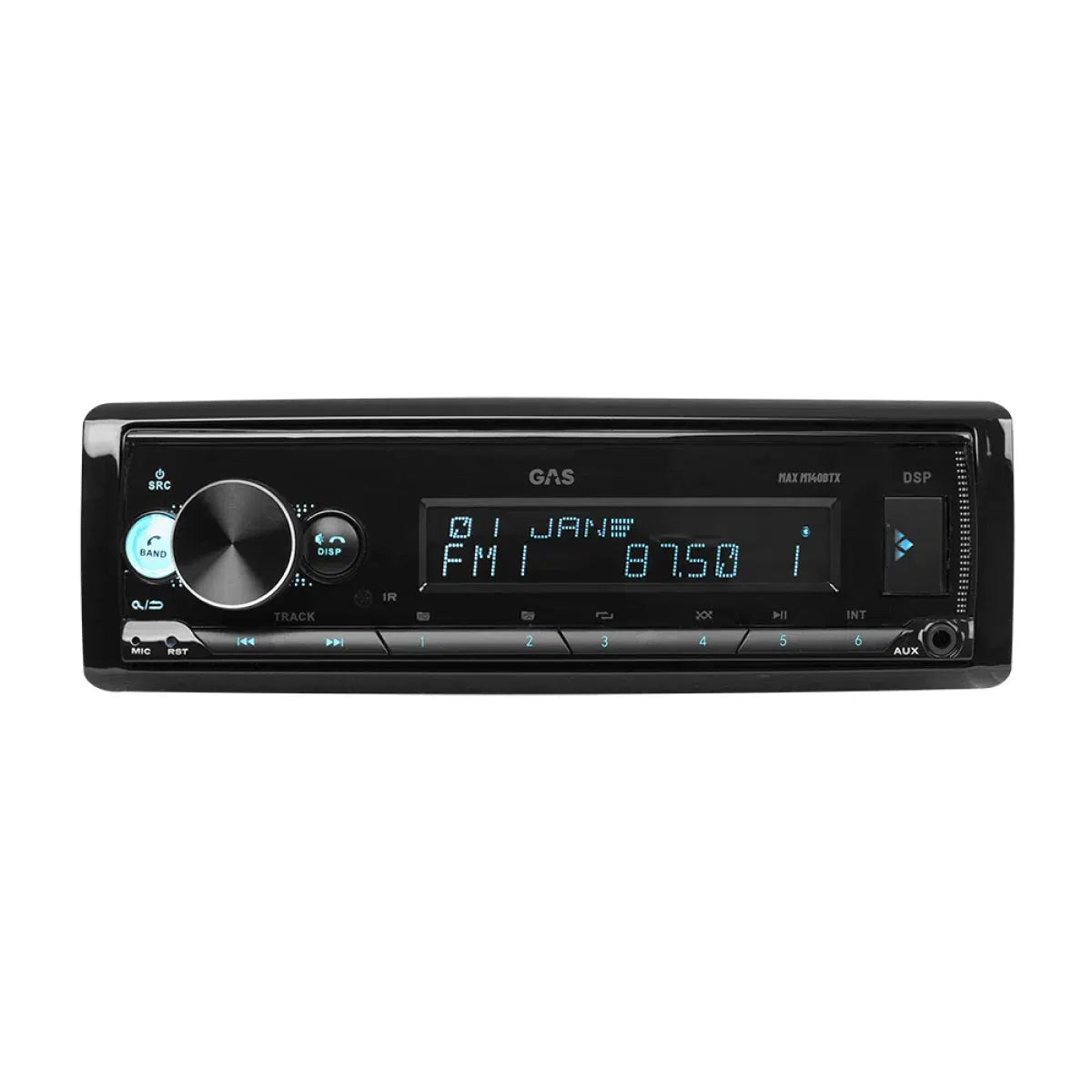 GAS-Max M140BTX-1-DIN Car Radio-Masori.de