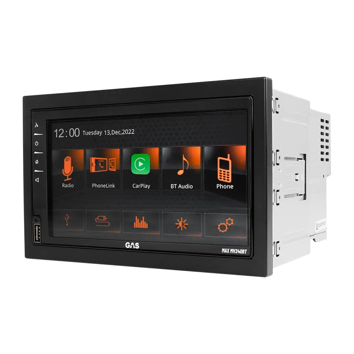 GAS-Max MV240 BT-2-DIN Car Radio-Masori.de