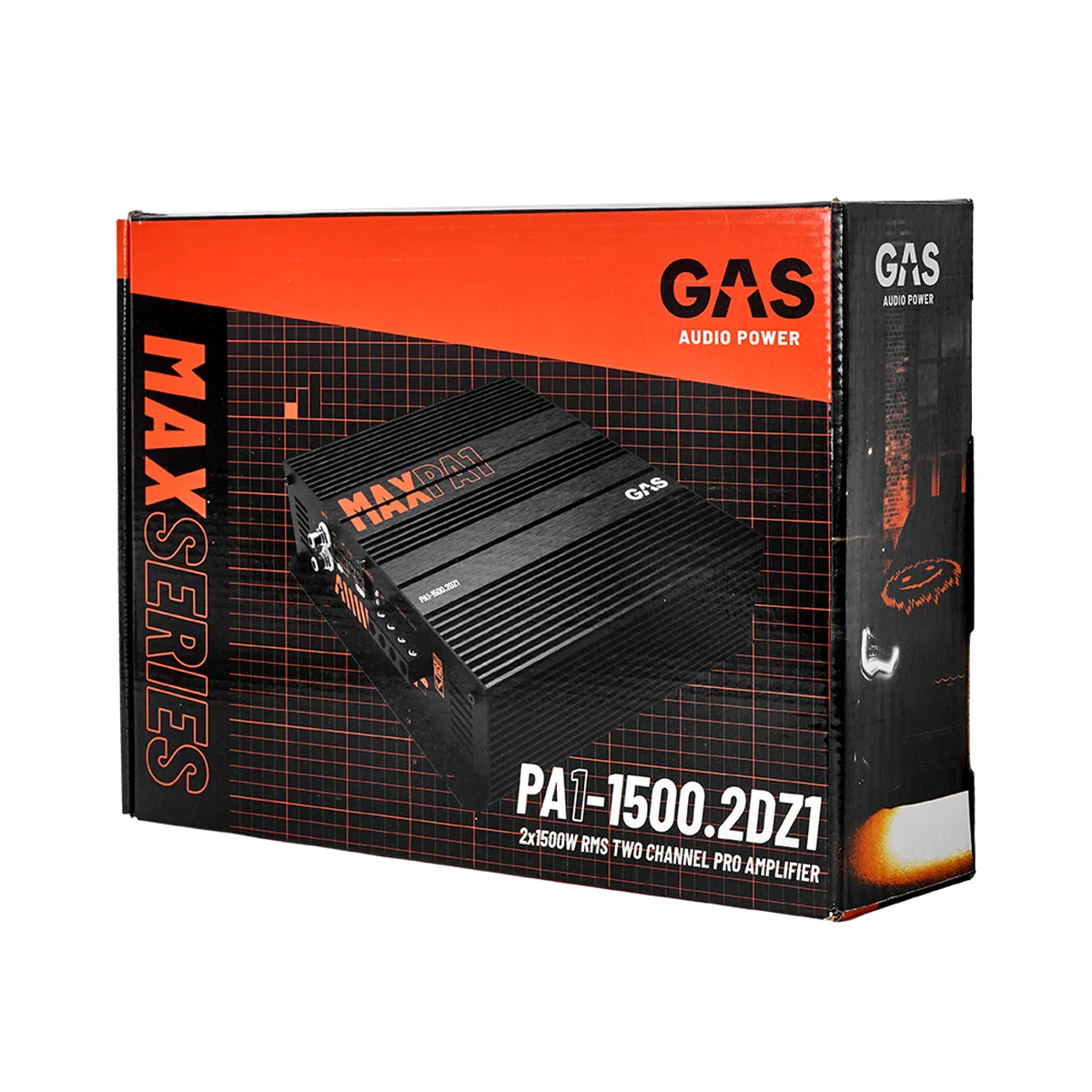 GAS-MAX PA1-1500.2DZ1-2-Kanal Verstärker-Masori.de