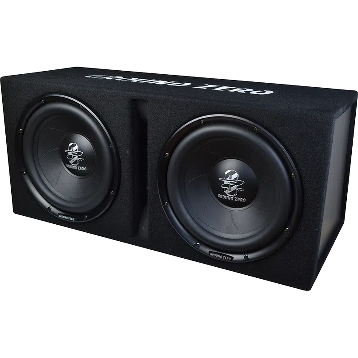 Ground Zero-Iridium GZIB 2.30BR ACT-12" (30cm) active enclosure subwoofer-Masori.de