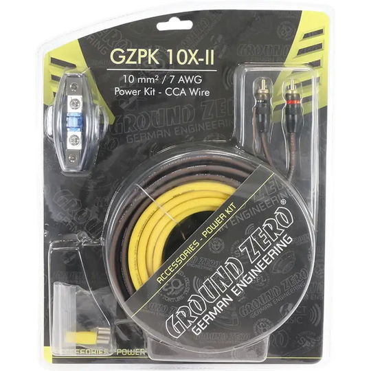 Ground Zero-GZPK 10X-II-10mm² power cable-Masori.de