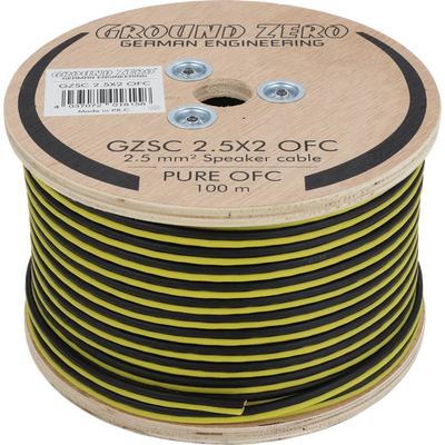 Ground Zero-GZSC 2.5X2 OFC-2x2,5mm² Loudspeaker cables-Masori.de