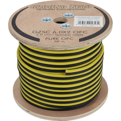 Ground Zero-GZSC 6.0X2 OFC-2x6mm² Loudspeaker cables-Masori.de