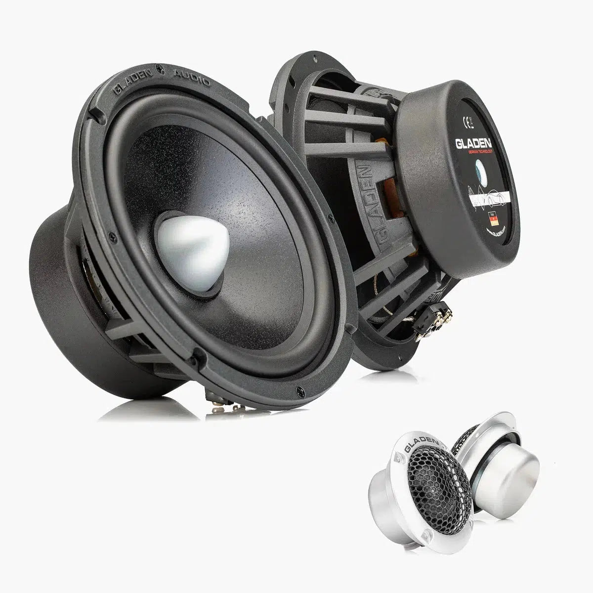 Gladen-Zero PRO 165.2 PP-6.5" (16,5cm) speaker set-Masori.de