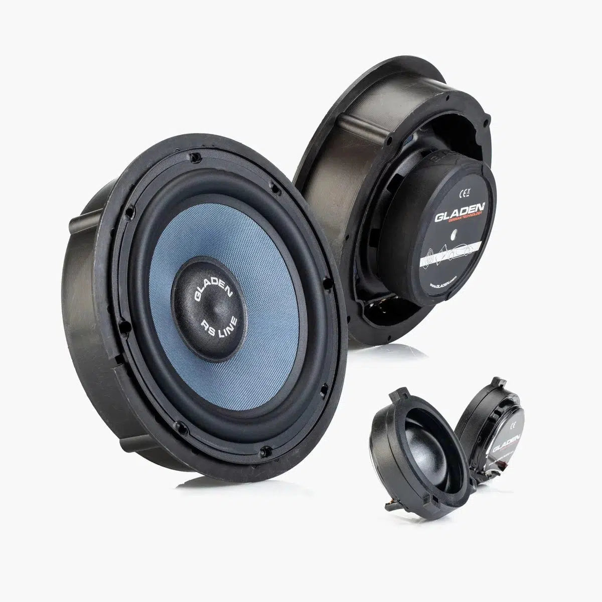 Gladen-ONE 165 Golf 4 RS VW speaker set-Masori.de