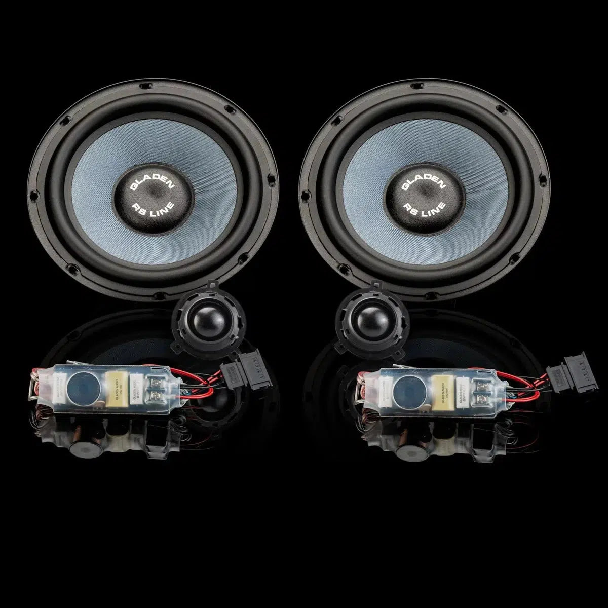 Gladen-ONE 165 Golf 6 RS VW speaker set-Masori.de