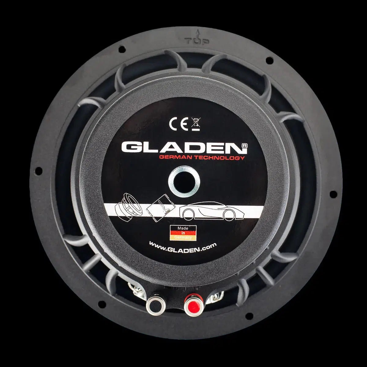 Gladen-PRO165-6.5" (16,5cm) bass-midrange driver-Masori.de