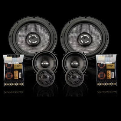 Gladen-RS 165.3 G2-6.5" (16,5cm) loudspeaker set-Masori.de