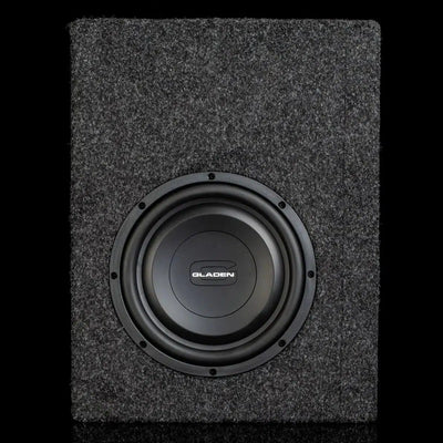 Gladen-RSX 10 Slim SB-CU-AC-10" (25cm) active cabinet subwoofer-Masori.de