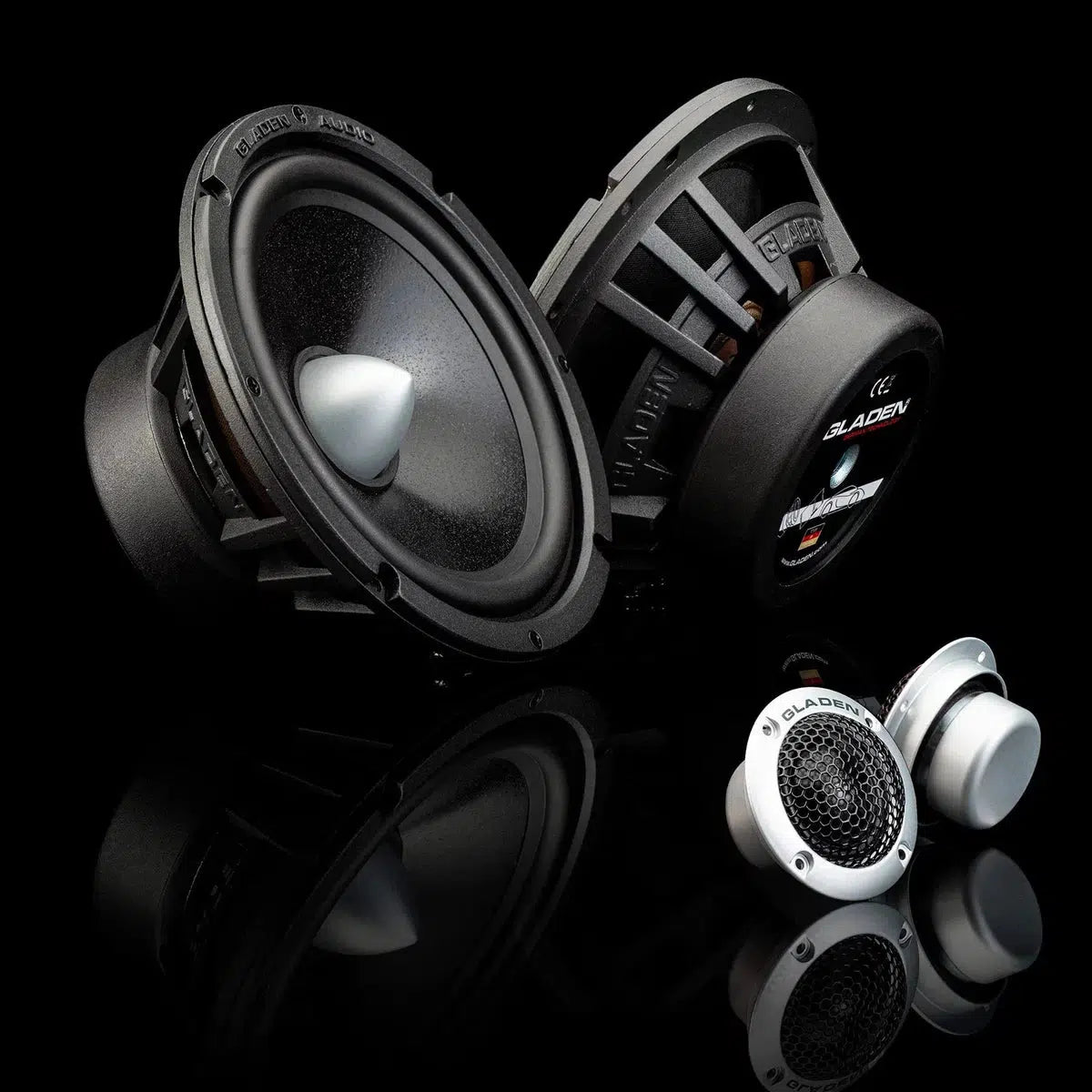 Gladen-Zero PRO 165.2 PP-6.5" (16,5cm) speaker set-Masori.de