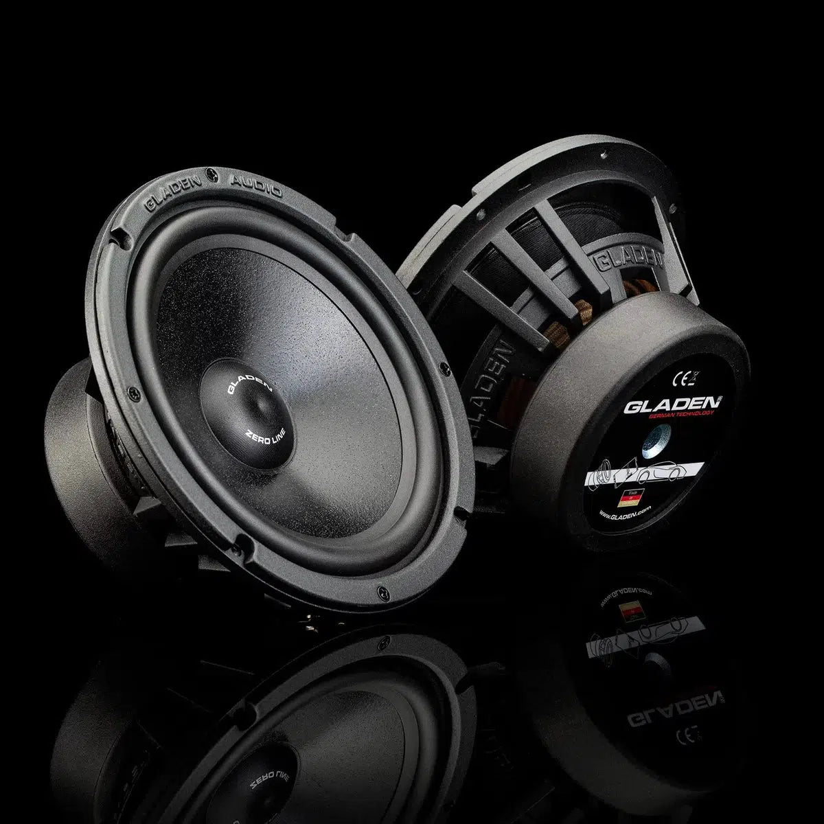 Gladen-Zero PRO 165.3-6.5" (16,5cm) speaker set-Masori.de