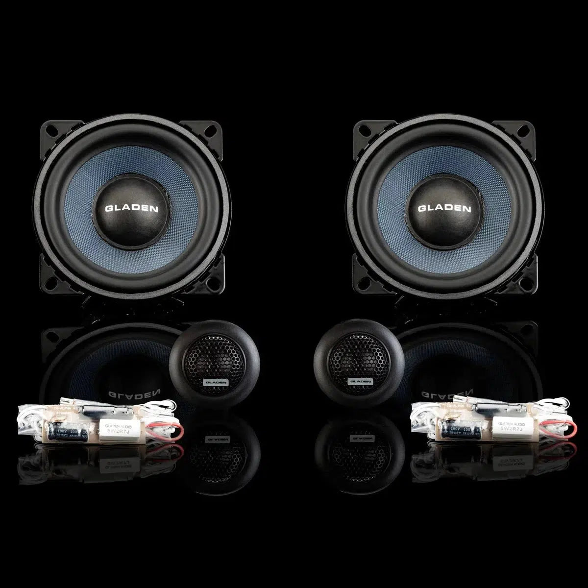 Gladen-Alpha 100 G2-4" (10cm) loudspeaker set-Masori.de