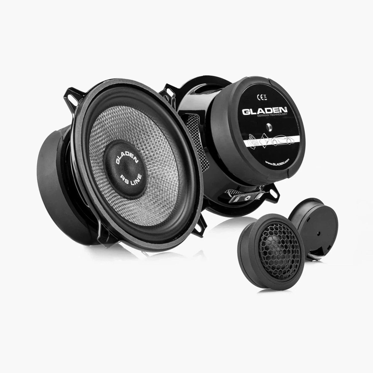 Gladen-RS 130 G2-5" (13cm) loudspeaker set-Masori.de