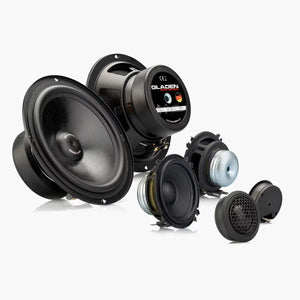 Gladen-Zero 165.3 DC-6.5" (16,5cm) speaker set-Masori.de