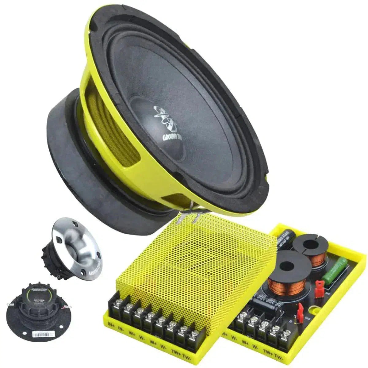 Ground Zero-Competition GZCC 165.2SQL-6.5" (16,5cm) Speaker Set-Masori.de